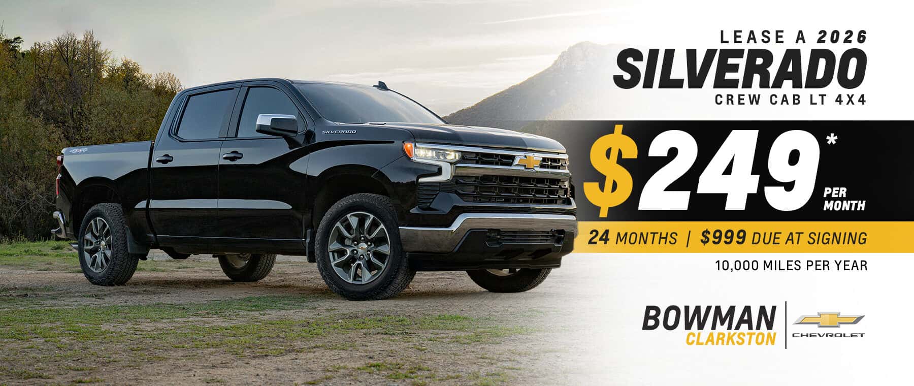 Silverado Lease Special
