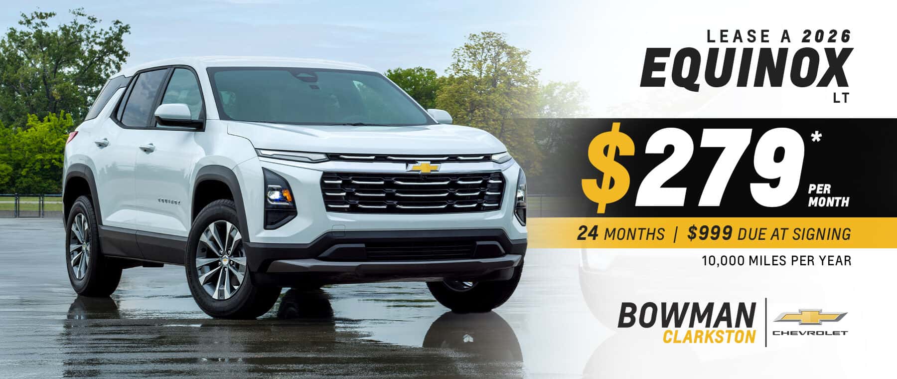Equinox Lease Special