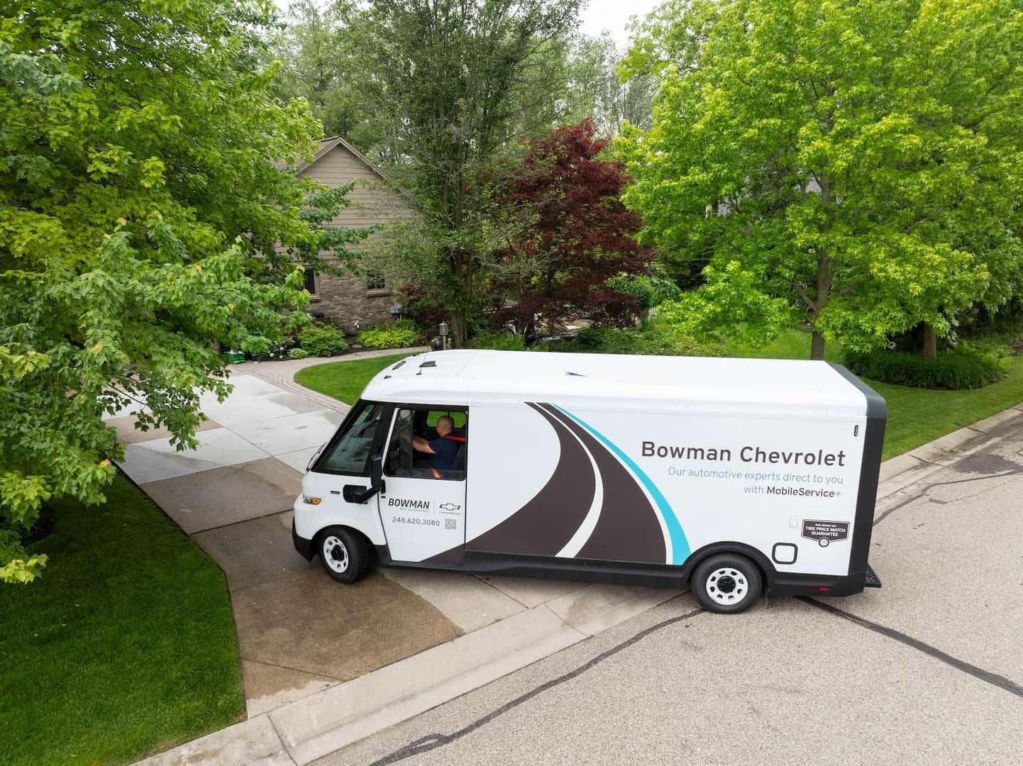 Bowman Chevrolet Service van