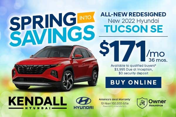 Monthly Specials | Kendall Hyundai
