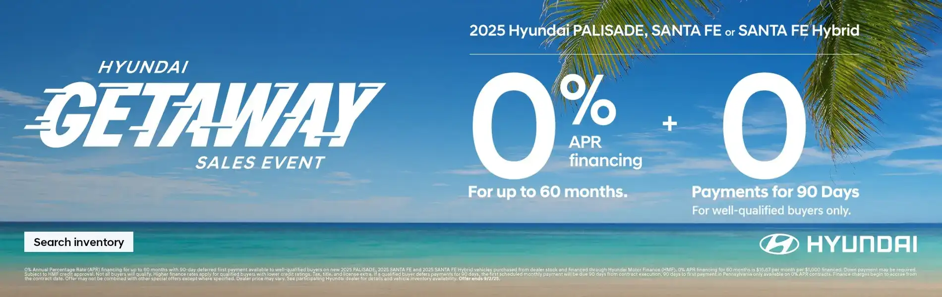 Santa Fe Getaway Sales Event