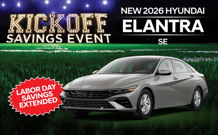 New 2026 Hyundai Elantra SE