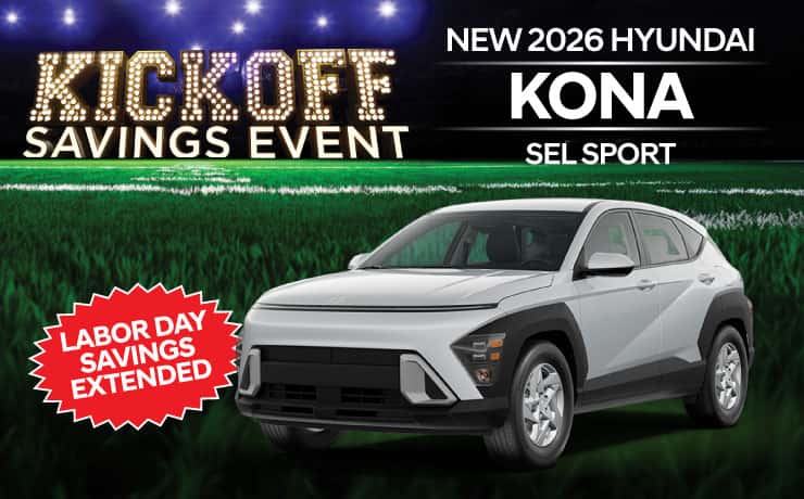New 2026 Hyundai Kona SEL Sport