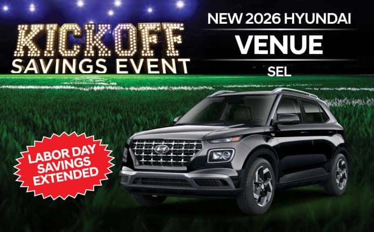 New 2026 Hyundai Venue SEL