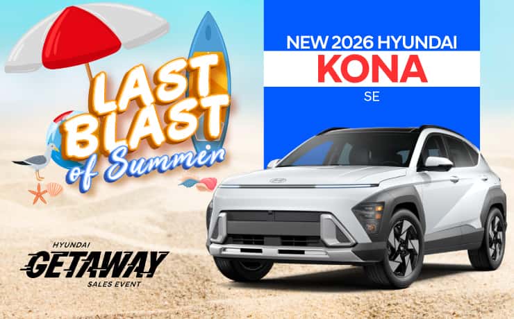 New 2026 Hyundai Kona SE