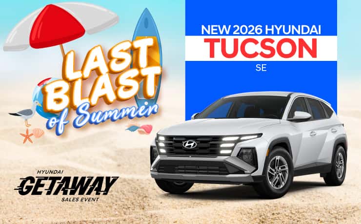 New 2026 Hyundai Tucson SE