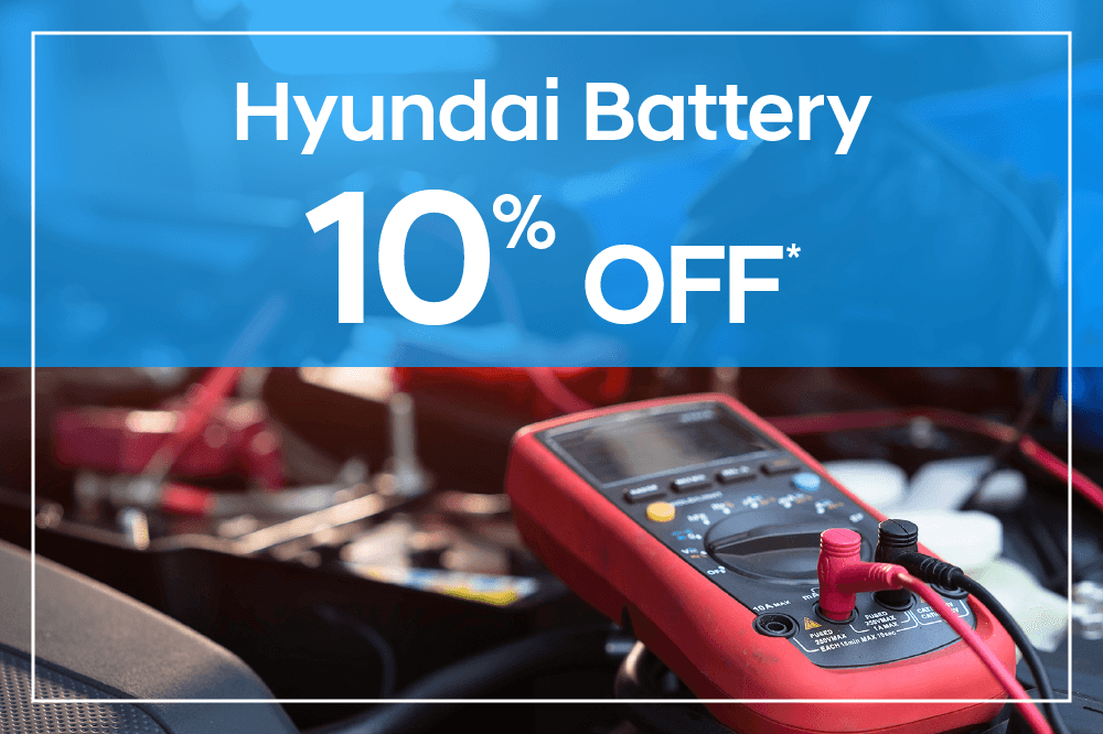 Hyundai Battery 10% off