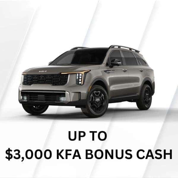 2025 Sorento Bonus Cash