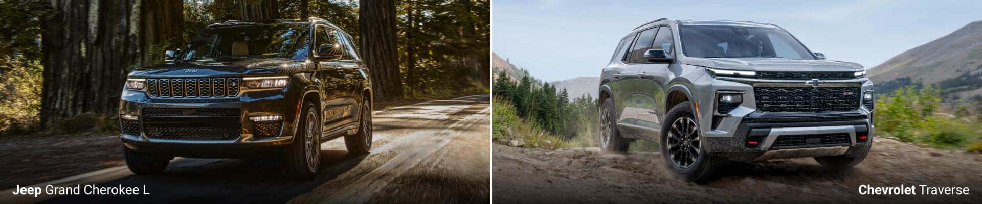 Jeep Grand Cherokee L Vs. Chevy Traverse