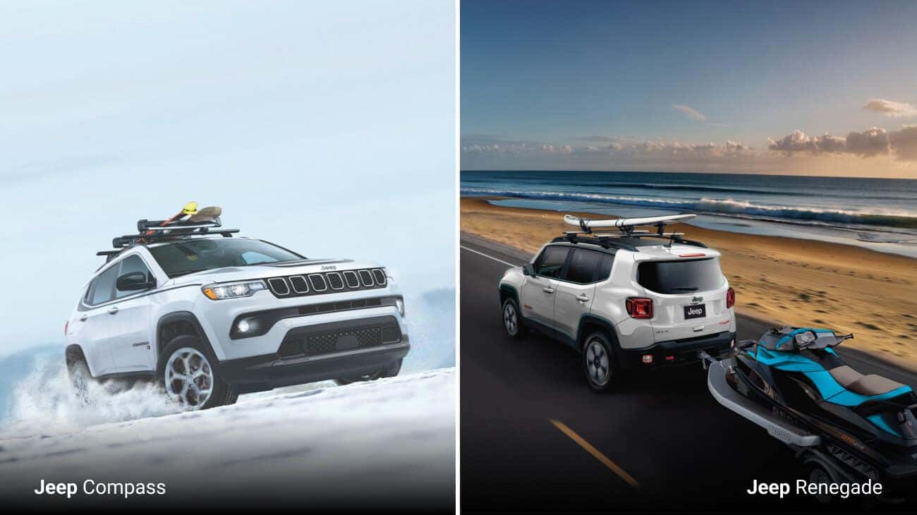 2023 Jeep Compass vs. Renegade SUV Towing Capacity & Performance