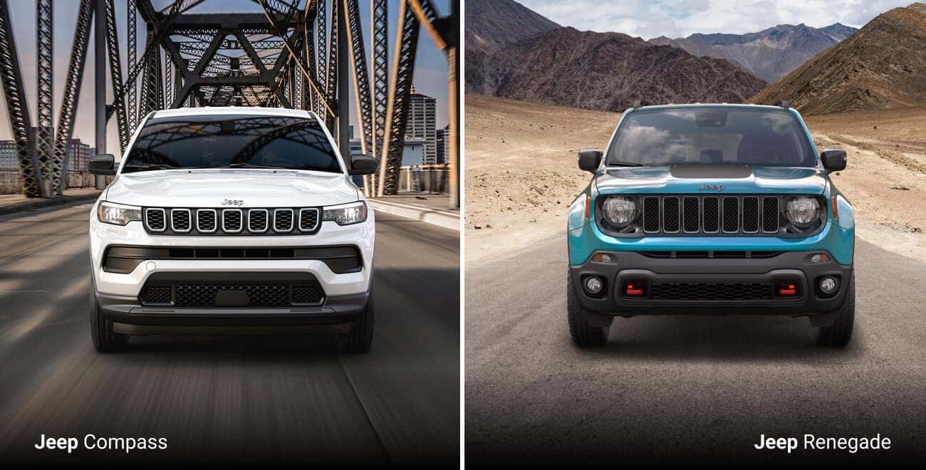 2023 Jeep Compass vs. Renegade Gas Mileage