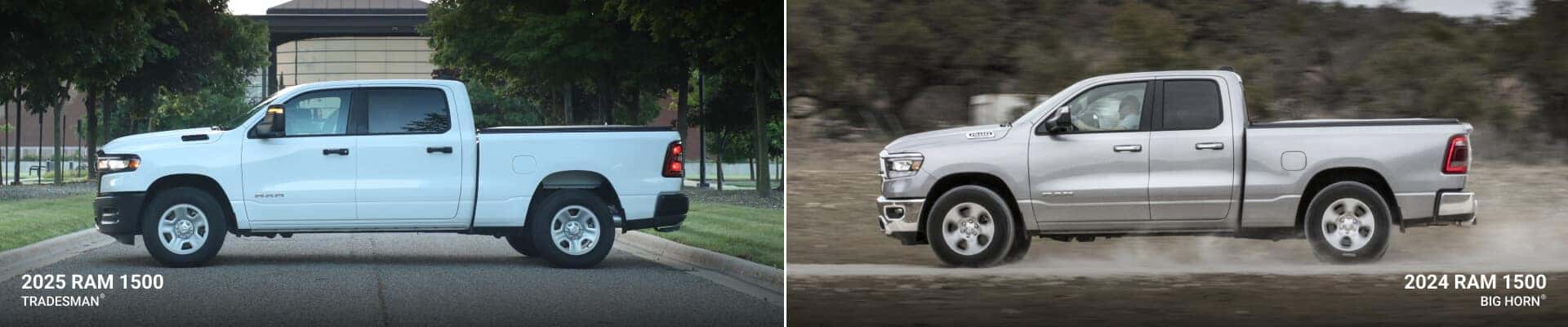 2024 vs 2025 ram 1500