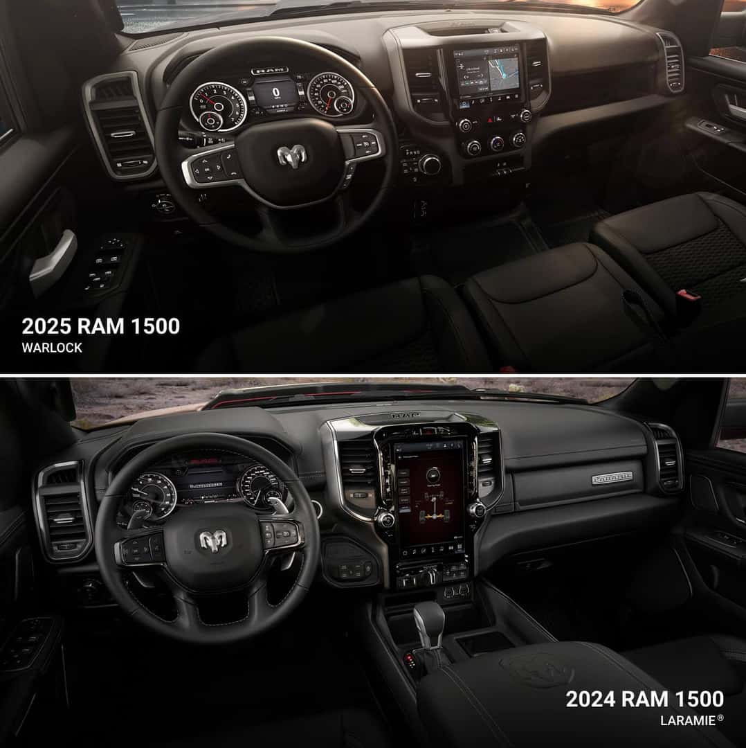 2024 vs. 2025 Ram 1500 Technology & Safety Features