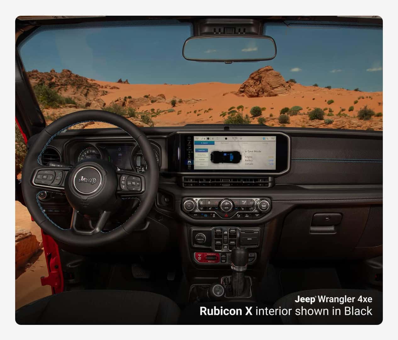 2025 vs. 2024 Jeep Wrangler 4xe Interior Design & Technology