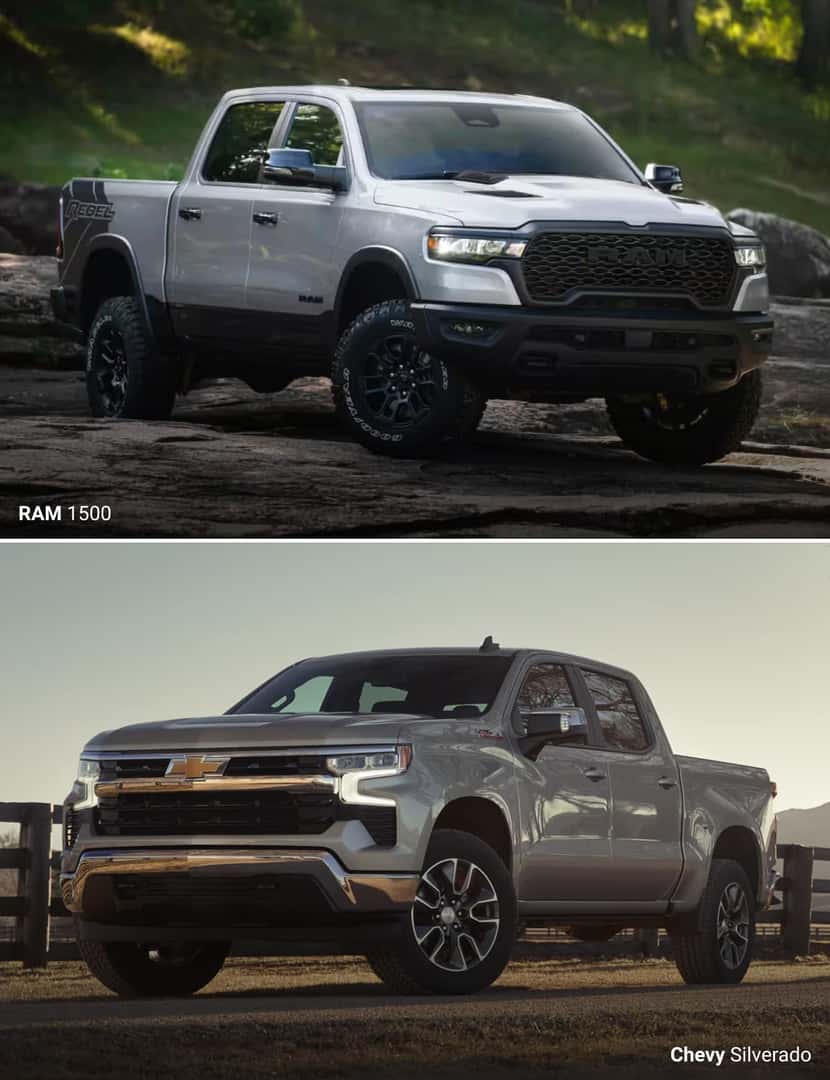 Dodge Ram 1500 Vs Chevy Silverado 1500
