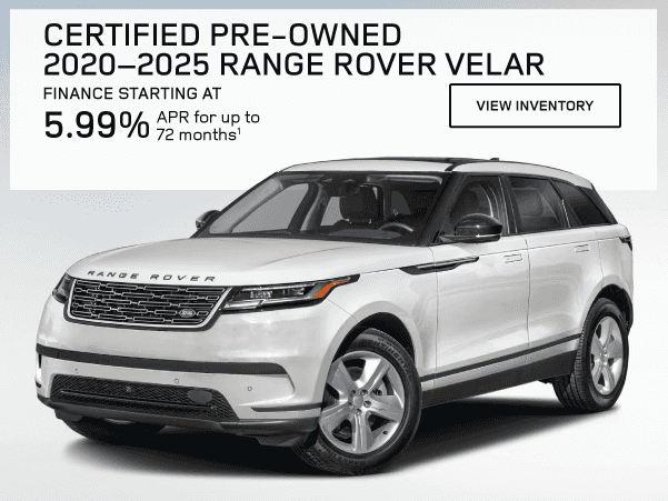 Certified Pre-Owned Range Rover Velar Finance Offer