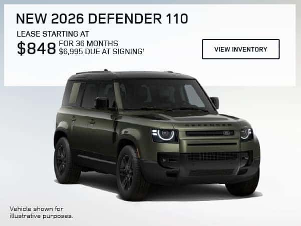 New 2026 Defender 110 Lease