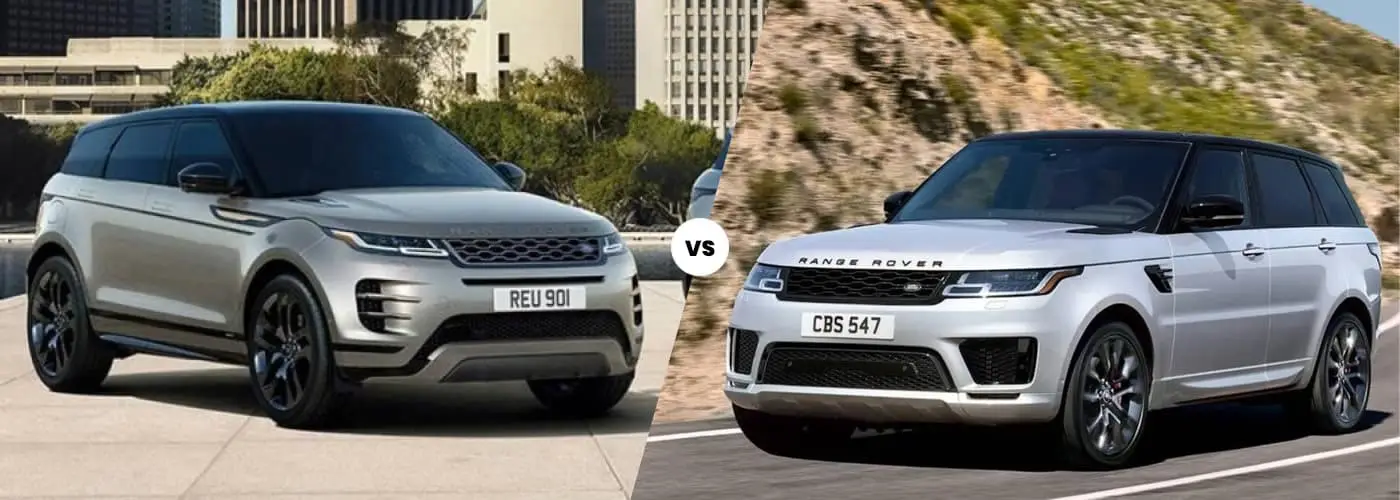 2020 Range Rover Evoque vs. Range Rover Sport | Land Rover Richfield