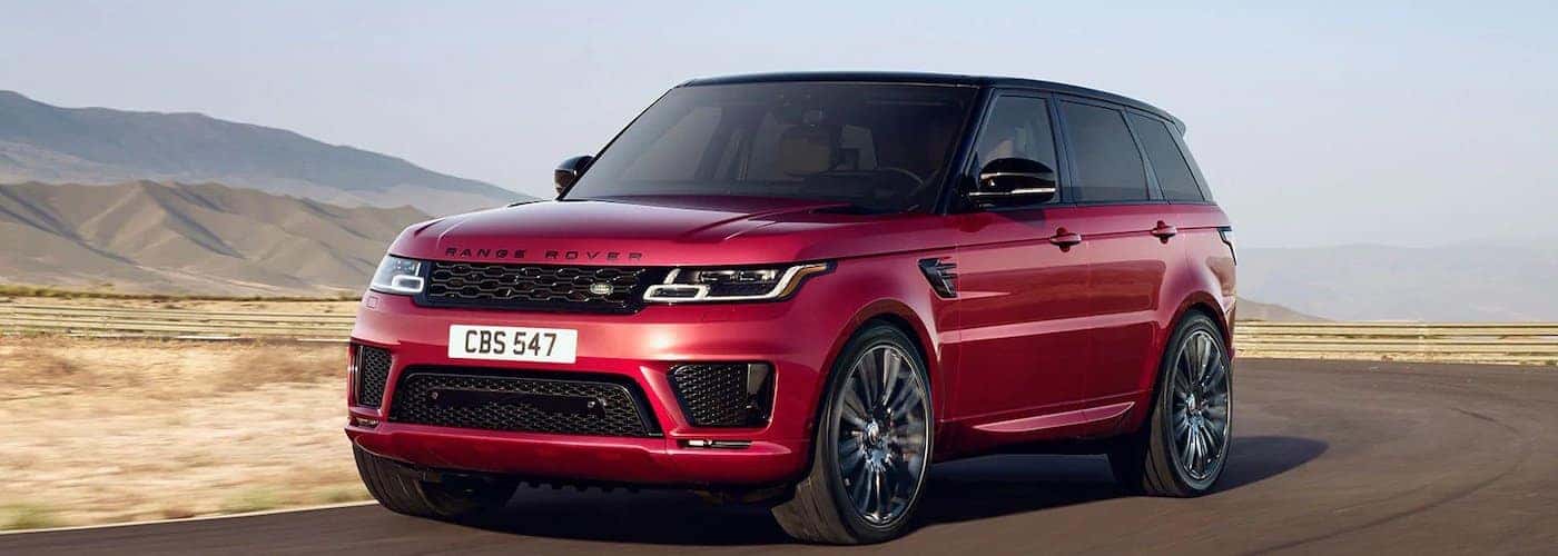 2021 Range Rover Sport red