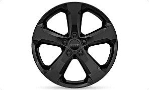 20-Inch High-Gloss Black Wheels