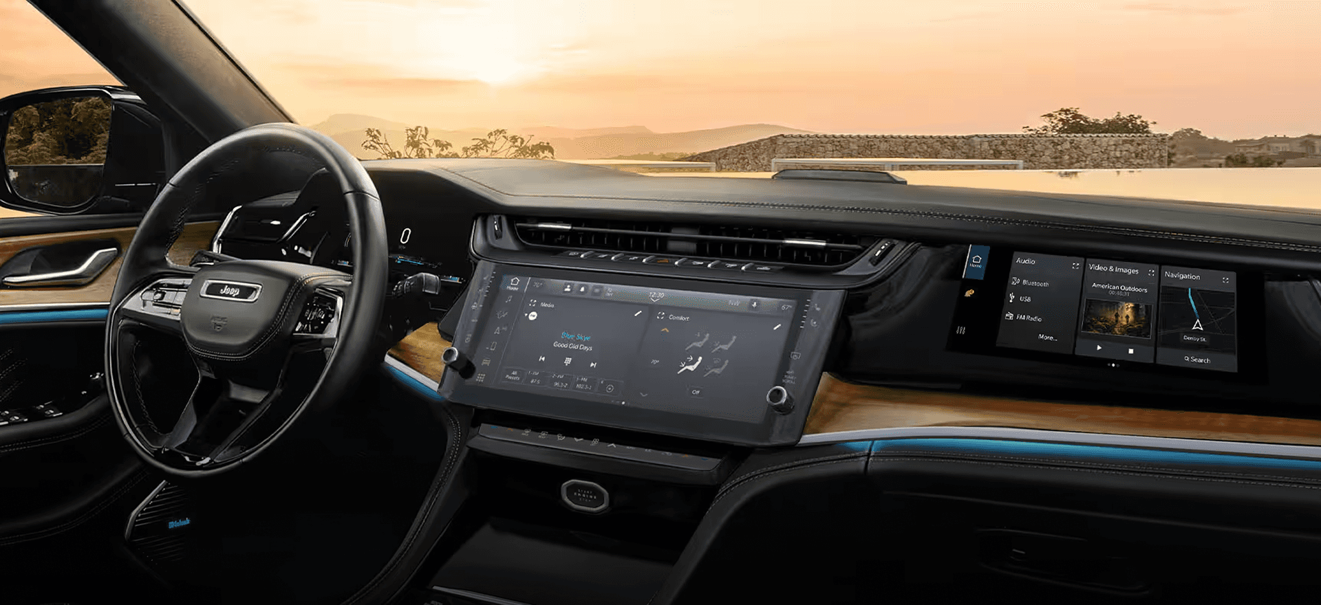 2026 Jeep Grand Cherokee Technology Dashboard