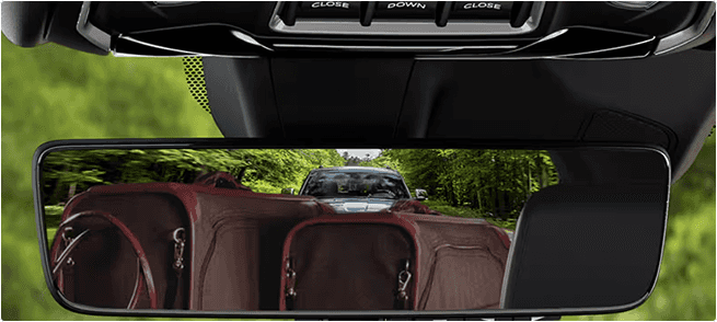 Digital Rearview Mirror Off
