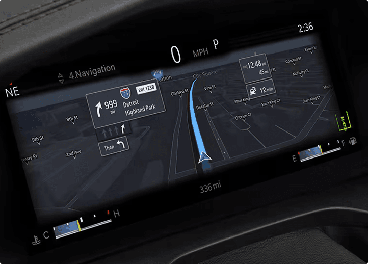 Digital Cluster Display