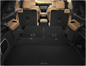 Third-Row Seats Folded cargo configuration