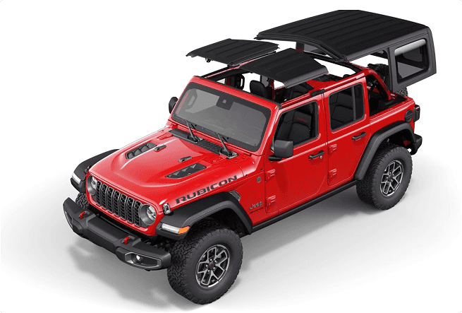 Black Freedom Top Three-Piece Hardtop