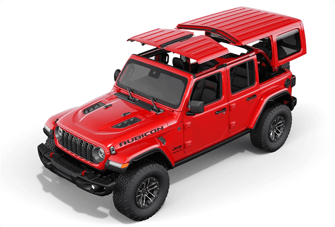 Body-Color Removeable Freedom Top Three-Piece Hardtop