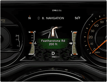 7-inch Digital Cluster Display