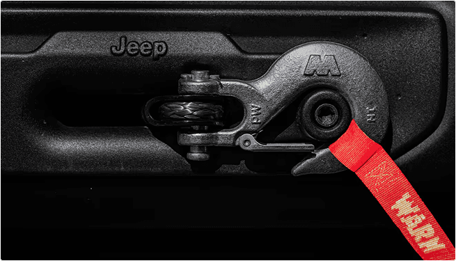 Jeep Wrangler steel front bumper