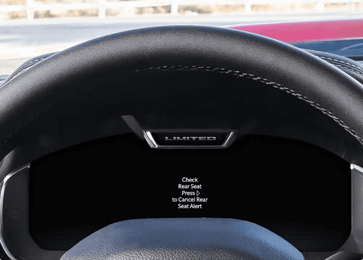Rear Seat Reminder