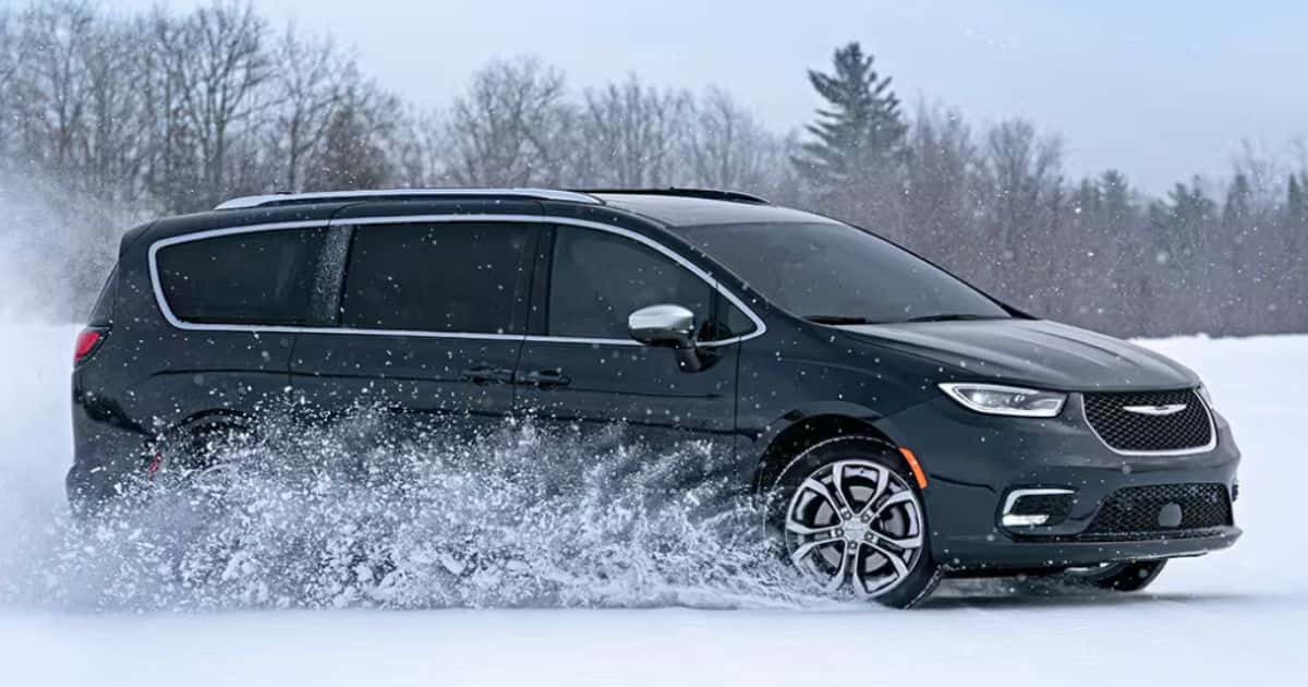 The All Wheel Drive model of the 2026 Chrysler Pacifica
