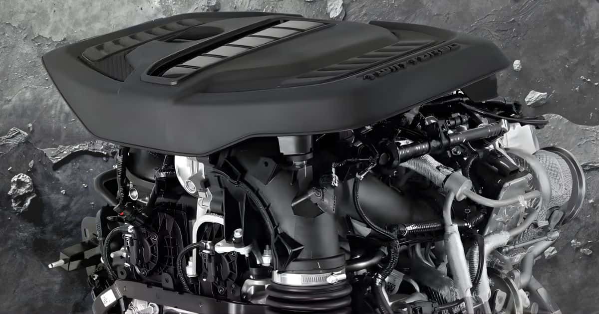 The Standard Output 3.0L Hurricane engine in the 2026 Ram 1500