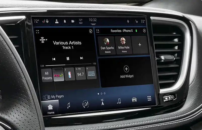 Chrysler infotainment system
