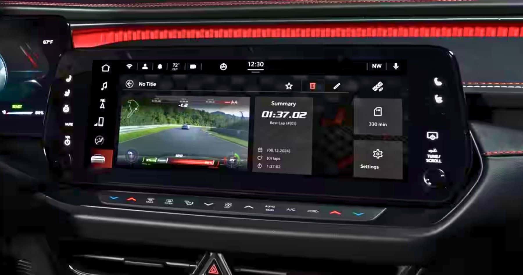 The Drive eXperience Recorder in the 2026 Dodge Charger Daytona