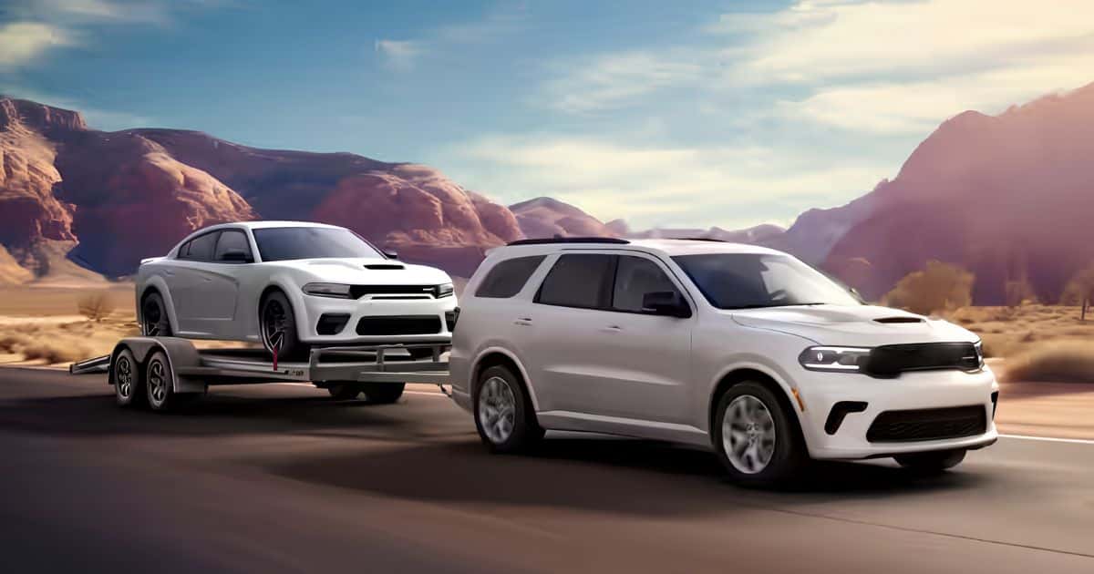 The Tow 'N Go Package adds plenty of towing equipment to the 2026 Dodge Durango
