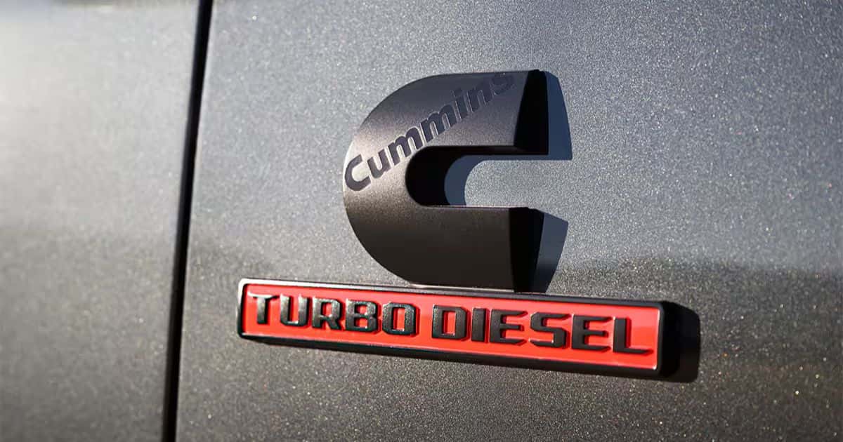 The 6.7L Cummins Turbo Diesel I6 engine of the 2026 Hyundai RAM 2500