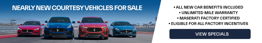 Nearly new Courtesy Vehicles for Sale