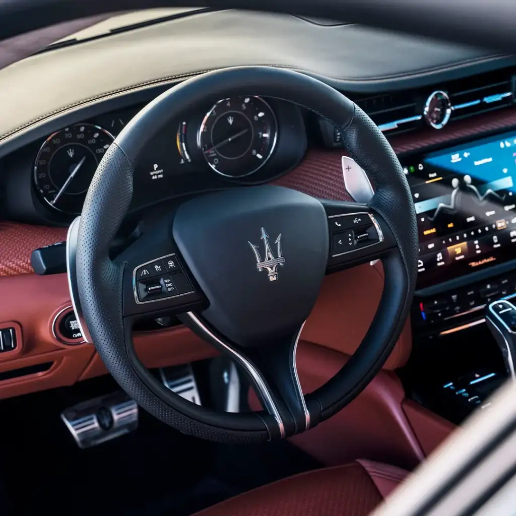 Maserati ownership | steering wheel