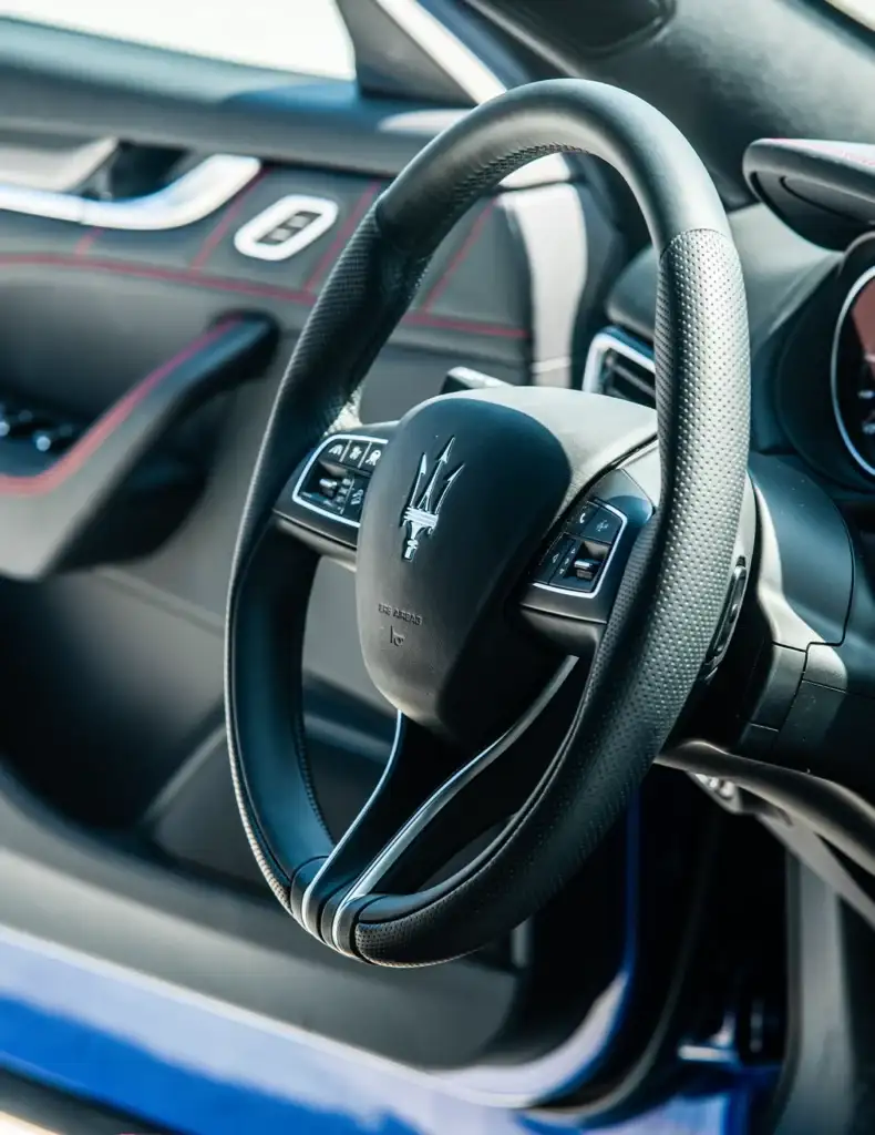 how to buy a Maserati | interior