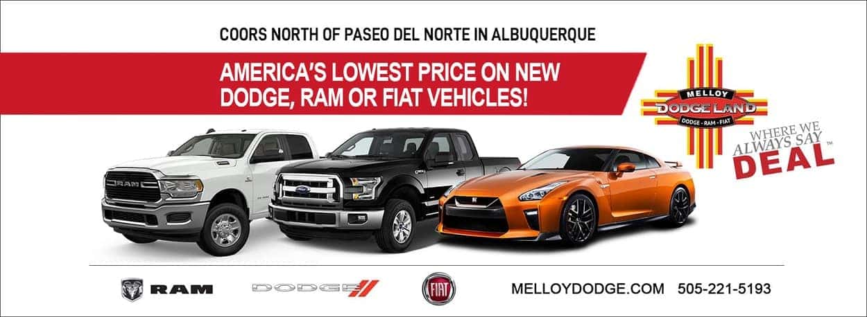 Indbildsk Bytte fårehyrde America's Lowest Price on a new Dodge, Ram or Fiat! | Melloy Dodge RAM FIAT®