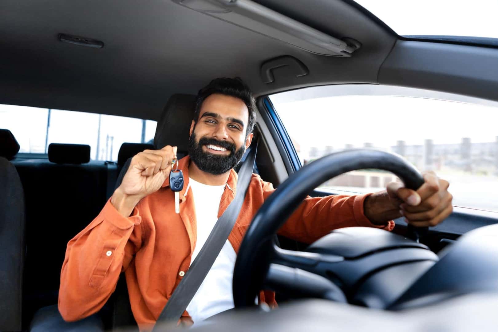 Man Happy to Drive an EV Around Cerritos CA