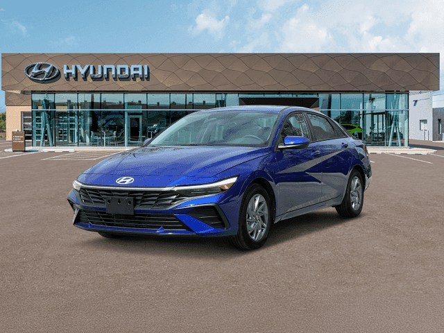 New 2025 Hyundai Elantra Hybrid Blue FWD