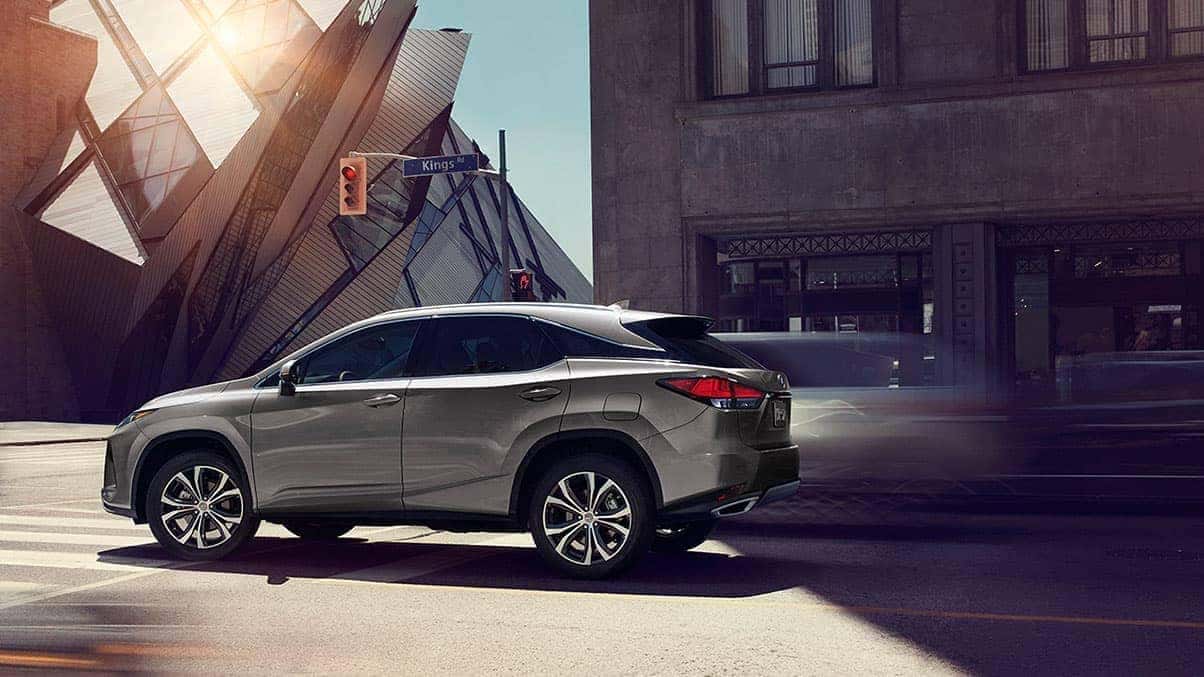 Man driving Lexus RX