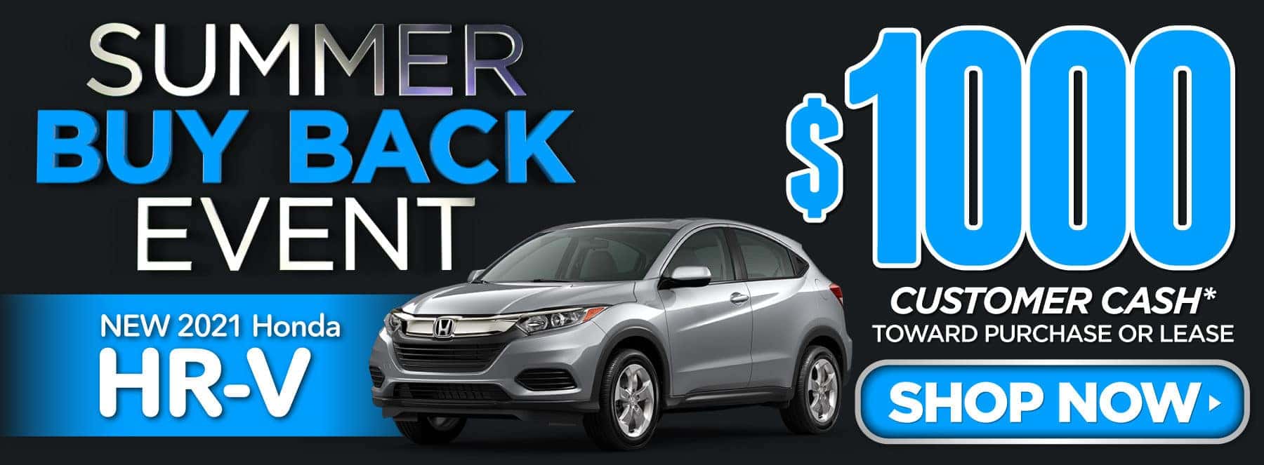 New 2021 Honda HR-V - $1000 Customer Cash - Shop Now