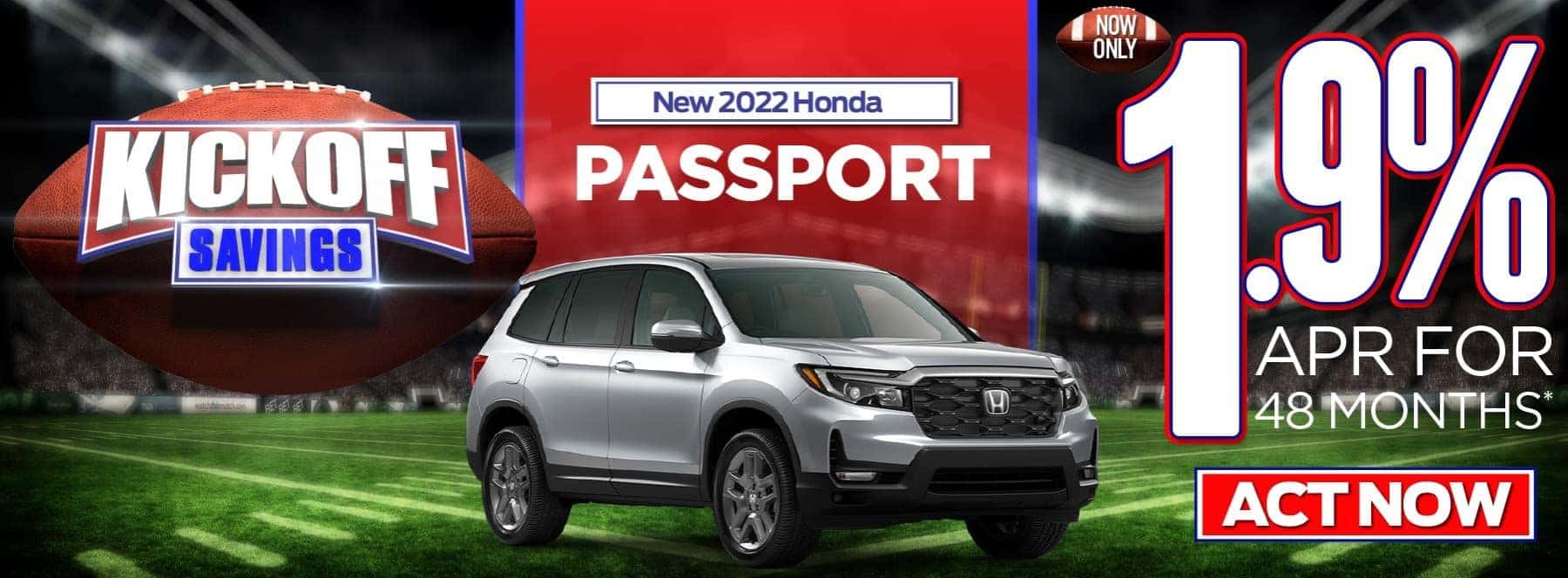 2022 Passport 1.9% APR act now