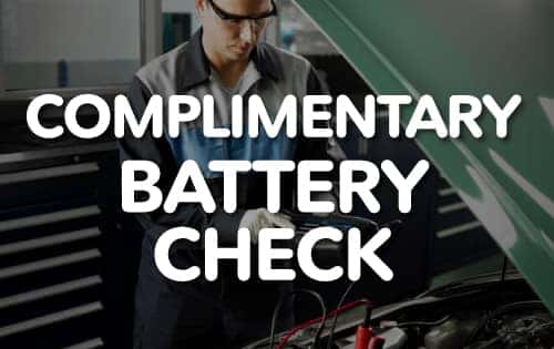 Complimentary Battery Check