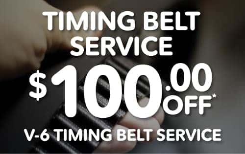 Timing Belt Service $100 Off